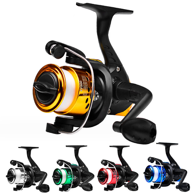 #ad Durable Fishing Reel Spinning Reel 5.2:1 Casting Wheel Left Right Handle 140g $19.81