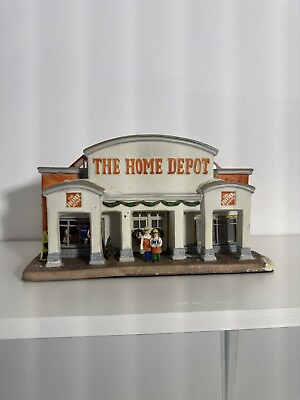 #ad Rare to Scale Ceramic Home Depot store Model Canterburry Lane Collection Estate $72.66