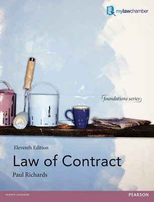 #ad Law of Contract Foundation Studies in Law Series by Richards Paul Book The $11.98