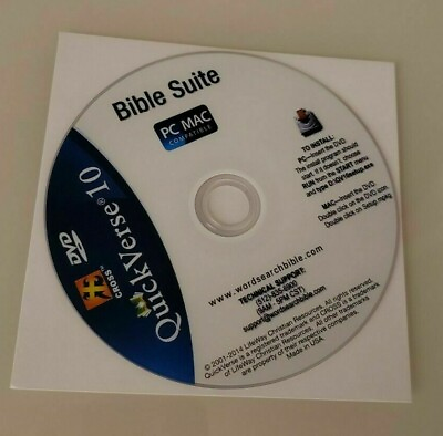 #ad Quickverse 10 Bible Suite Software for PC MAC only few remaining $39.00