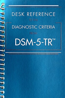 #ad Spiral: Desk Reference to the Diagnostic Criteria from DSM 5 TR Fast Shipping $12.19