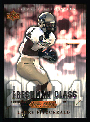 #ad 2004 Upper Deck Diamond Collection All Star #92 Larry Fitzgerald Silver Honors $14.76