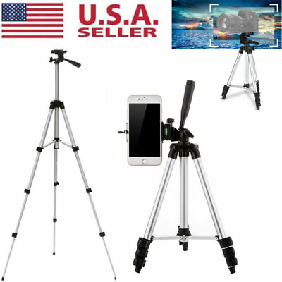 #ad Professional Camera Tripod Stand Holder Mount for iPhone Samsung Cell PhoneBag $10.57