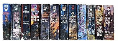 #ad Lot of 12 Wheel of Time Softcover Books by Robert Jordan 1 12 $72.00