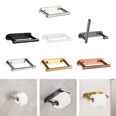 #ad Toilet Roll Holder Modern Easy Installation Wall Mounted for Hotel Mall Home $21.48