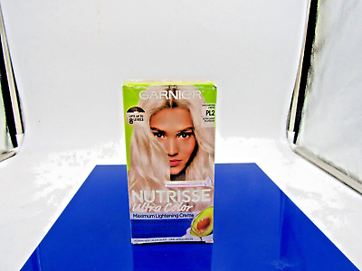 #ad Garnier Hair Color Dye Nutrisse Ultra Color Nourishing Creme PL2 Ultra Light $11.42