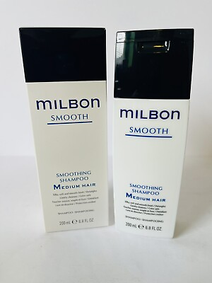 #ad Milbon Smooth Smoothing Shampoo Medium Hair 6.8 fl. oz. 200 mL $28.90