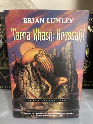 #ad TARRA KHASH: HROSSAK : TALES OF THE PRIMAL LAND By Brian Lumley Sign by Lumley $49.99