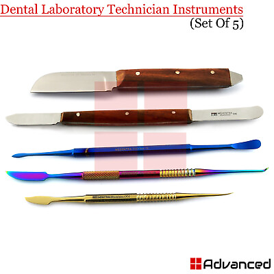 #ad Dental Waxing amp; Modeling Carvers Multi Color Carving Fahen Stock Knife Plaster $21.72