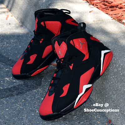 #ad Nike Air Jordan True Flight Shoes Black University Red CU4933 001 Mens Sizes NEW $129.90