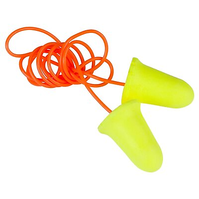 3M E A Rsoft FX EAR PLUGS CORDED 25 PACK NOISE REDUCTION 33DB EARSOFT BRAND NEW $8.75