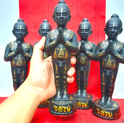 #ad Magic Ai Khai Statue Kuman Thong Lotto Gambling Wealth Lucky Money Thai Amulet $99.98