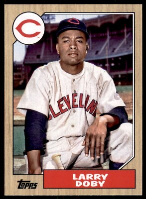 #ad 2022 Archives Base #276 Larry Doby Cleveland Guardians $0.99