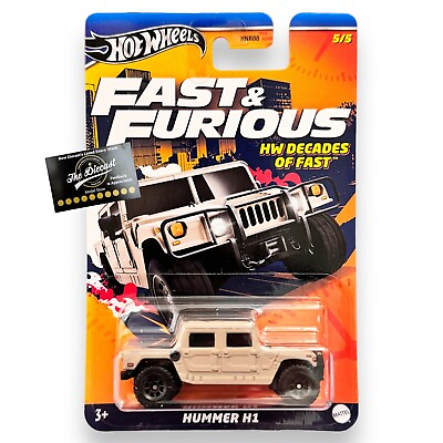#ad HOT WHEELS Fast And Furious Hummer H1 Hw Decades Of Fast 1:64 NEW COMBINE POST GBP 4.49