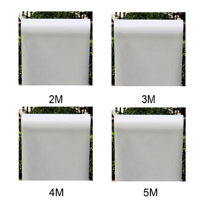 #ad PVC Frosted Window Glass Surface Self Protection Cover Film 2M 3M Roll $19.92