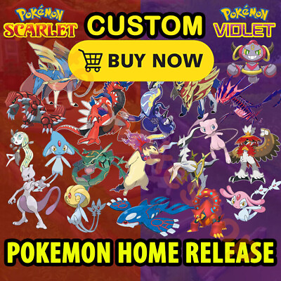 Pokemon Home Release The Teal Mask DLC ✨Shiny✨ Scarlet and Violet Custom Any 6IV $1.00