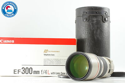 #ad MINT w BOX Case Canon EF 300mm f 4 L USM telephoto lens From JAPAN $499.99