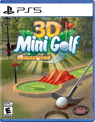 #ad 3D Mini Golf Remastered for PlayStation 5 New Video Game Playstation 5 $9.65