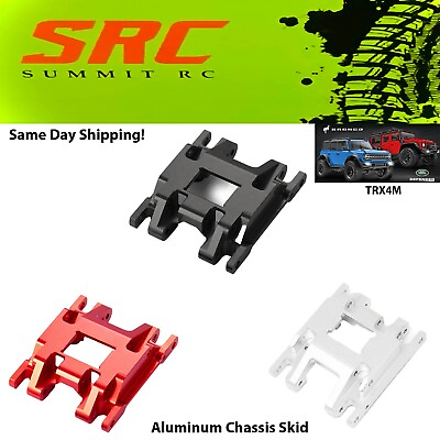 #ad Aluminum Chassis Skid Plate Transmission Mount for Traxxas 1 18 TRX 4M Crawler $17.99