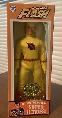 #ad Mego DC Worlds Greatest Super Heroes Reverse Flash 8” Action Figure 50th An. $16.00