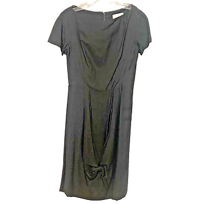 #ad Lehmayer#x27;s York PA Vintage Original Dress Small Black Short Sleeve Rockabilly $89.96