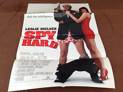 #ad 1996 Spy Hard Original Movie House Full Sheet Poster $75.00