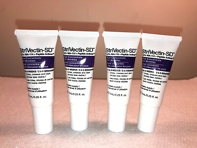 #ad StriVectin SD Eye Concentrate for wrinkles .25 FL OZ EACH LOT OF 4 1oz B14 $14.10