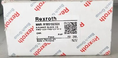 #ad New Rexroth slider guide rail R18513232X $333.00