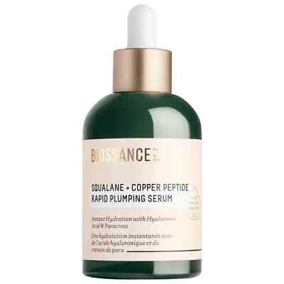 #ad Biossance Squalane Copper Peptide Rapid Plumping Serum 50 ml 1.69 fl oz New. $32.00