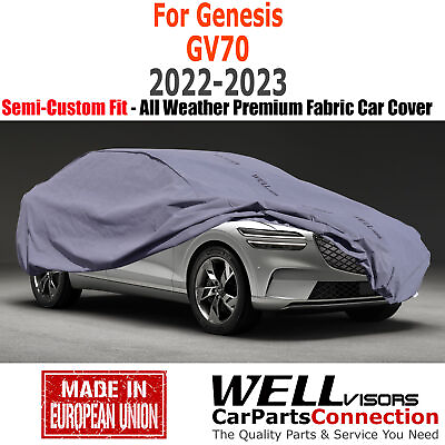 #ad WellVisors Durable Outdoor All Weather Car Cover For 2022 2024 Genesis GV70 SUV $99.99