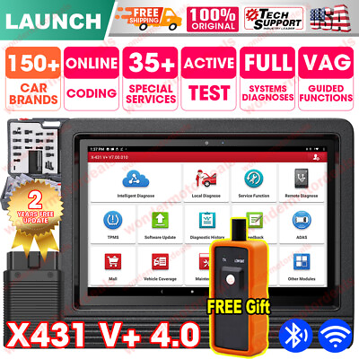 #ad 10.1’’ LAUNCH X431 Scanner V PRO All System E.CU Coding Key Programming TPMS $969.00