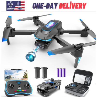 #ad Mini Drone with 1080P HD FPV CameraFoldable Carrying Case2 BatteriesHeadles.. $84.99