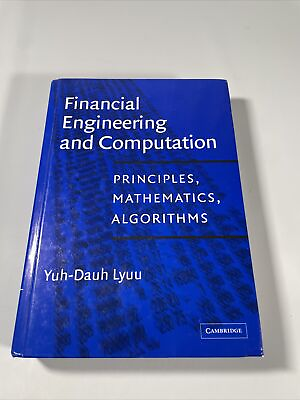 #ad Financial Engineering and Computation: Principles Mathematics Algorithms $40.00