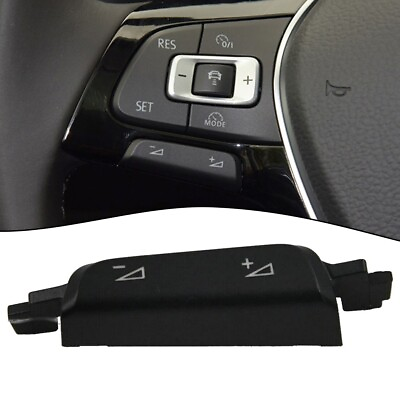 #ad Switch Button Cover Steering Wheel Volume Button For Golf 7 7.5 $7.93