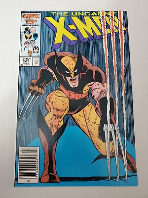#ad Uncanny X Men #207 1986 John Romita Jr. Wolverine Cover VF NM Condition $20.00