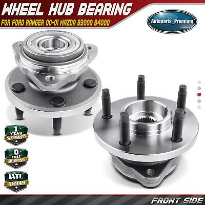 #ad 2x Front Wheel Hub Bearing Assembly for Ford Ranger 00 01 Mazda B3000 B4000 4WD $85.49