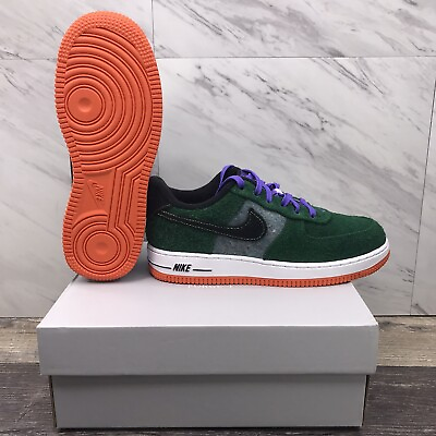 #ad Nike Air Force 1 LV8 PS quot;Shaggy Green Suedequot; Green Purple DZ5289 300 Kid#x27;s 3Y $60.00
