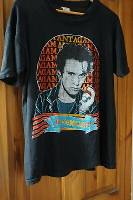#ad Adam Ant Vintage Style 80s In Concert Shirt Funny Black Vintage Gift Men Women $24.99