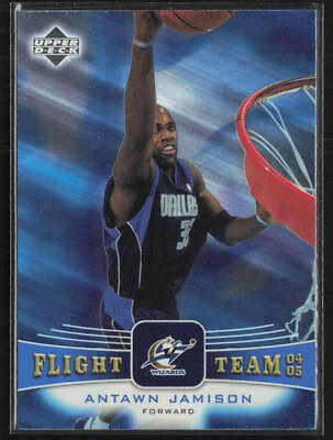 #ad Antawn Jamison 2004 05 Upper Deck Flight Team #FT9 Washington Wizards $2.99