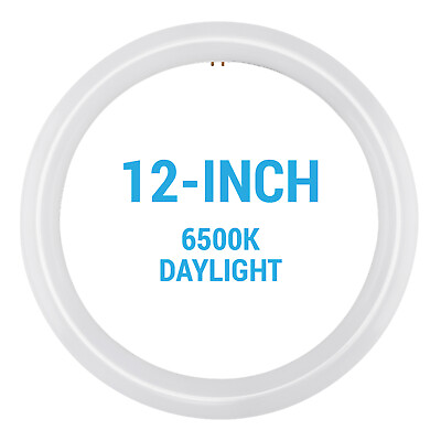 #ad FC12T9 LED CFL Replacement Circline Circular 16W T9 4 Pin G10q 6500K Daylight $16.95