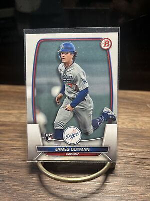 #ad 2023 Bowman James Outman Rookie Card RC Los Angeles Dodgers #13 $1.89