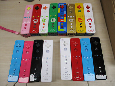 Nintendo Wii Controller OEM Official Remote Control Pick Color amp; Type $21.99