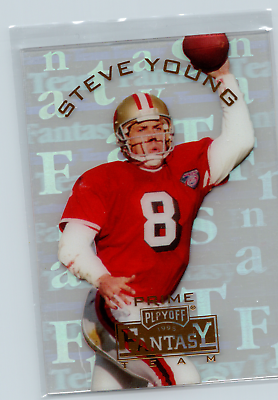 #ad Steve Young 1995 Playoff Prime Fantasy Team #FT5 San Francisco 49ers $9.99
