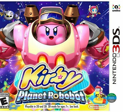 #ad #ad Kirby Planet Robobot Nintendo 3DS Factory Sealed $39.95