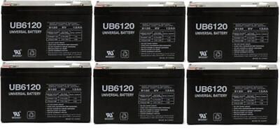 #ad UPG 6 Pack 6VOLT 12AMP DEEP CYCLE RECHARGEABLE SEALED ENERGY STORAGE BATTERY 1 $119.99