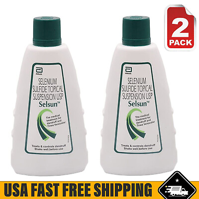 #ad Selsun Anti Dandruff Shampoo 120Ml Pack of 2 Hair anti dandruff shampu $29.99