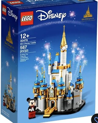 #ad Brand New Limited Edition LEGO Disney: Mini Disney Castle 40478 Lower Price $49.95