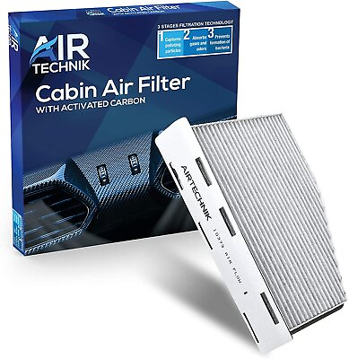 #ad #ad AirTechnik CF10373 Cabin Air Filter w Activated Carbon Fits Audi A3 A3... $12.97