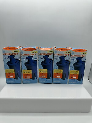 #ad Lot of 5 Longlast Replacement Water Filter for All Pitchers Dispensers New $29.50