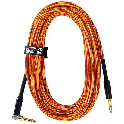 #ad 20 ft 1 4quot; Male Instrument Guitar Bass Amp Orange Tweed Gold Tip Cable Cord $16.40